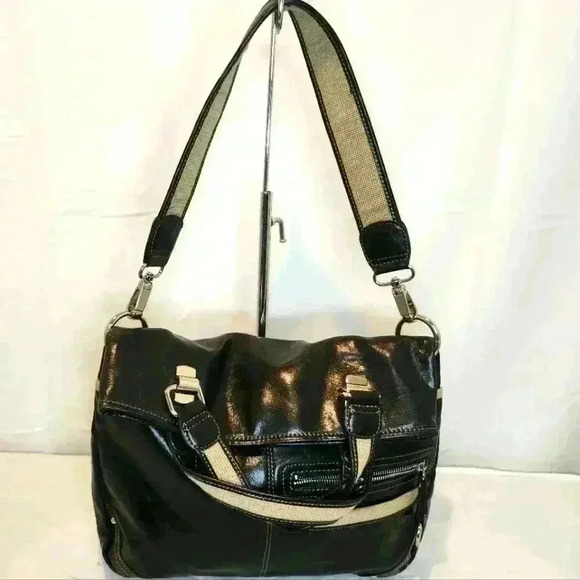 NINE WEST HOBO HANDBAG - Picture 1 of 8
